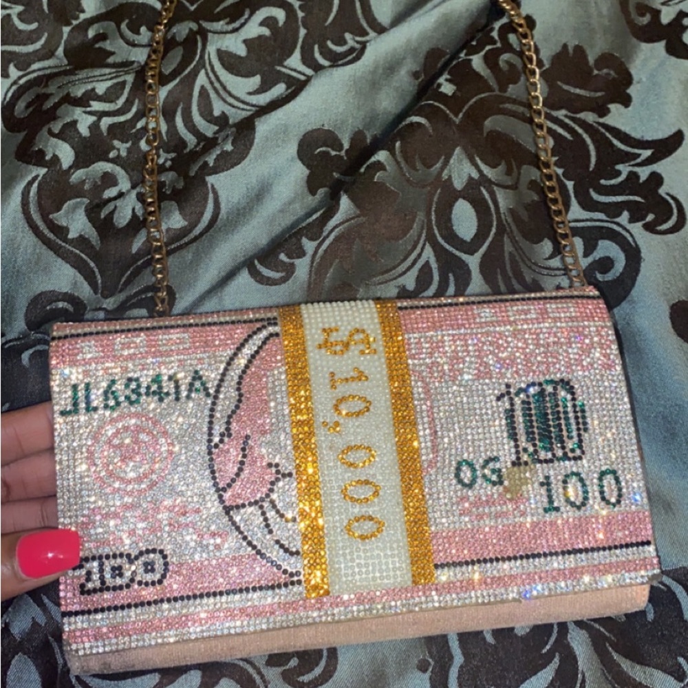 Pink Money Purse